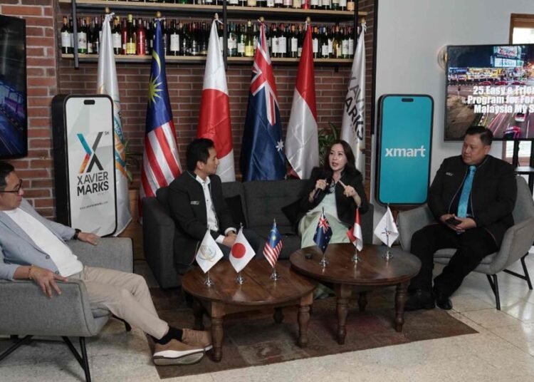 Stevie Lee eXecutive President Xavier Marks WellEstate Malaysia. [Foto. dok. Xavier Marks]