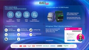 Mudahkan Manufaktur Belanja Komponen, ElectGo Rilis Platform E-Commerce Dibekali AI 2 ElectGo 2 copy