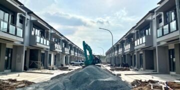Ilustrasi Foto: Pembanguan klaster perumahan di township Paramount Petals. [Foto: dok. Propertiplus.id]
