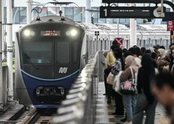Suasana MRT Blok M BCA. Selama ini Blok M menjadi salah satu tempat yang banyak didatangi masyarakat, terutama anak muda.