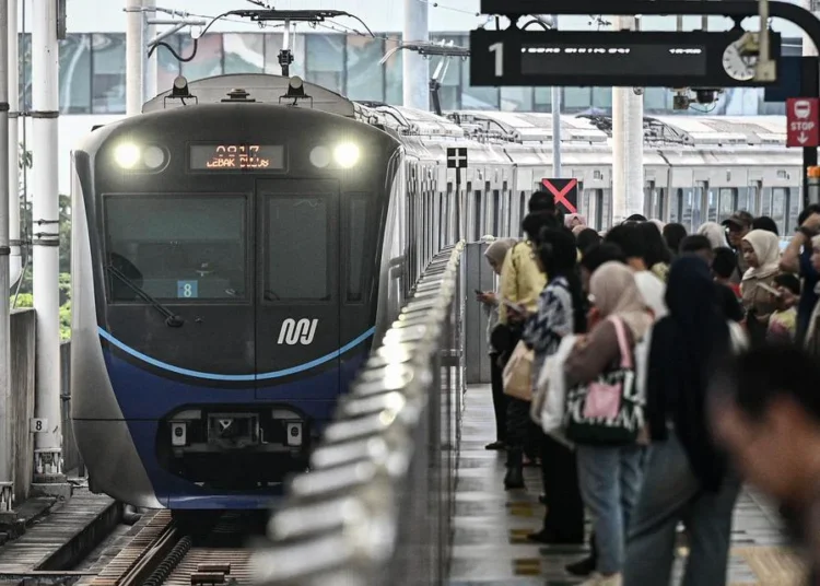 Suasana MRT Blok M BCA. Selama ini Blok M menjadi salah satu tempat yang banyak didatangi masyarakat, terutama anak muda.
